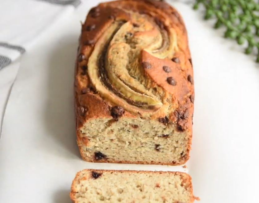 Easy & Healthy Banana Bread : 3 Ingredients
