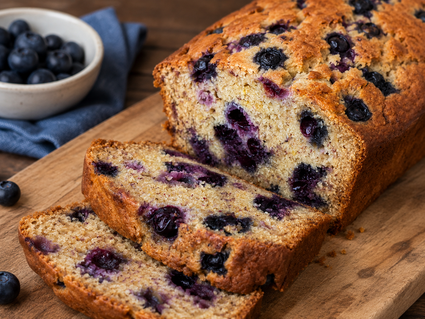 Lemon Blueberry Banana Bread Recipe (Moist, Bright & Bursting with Flavor)