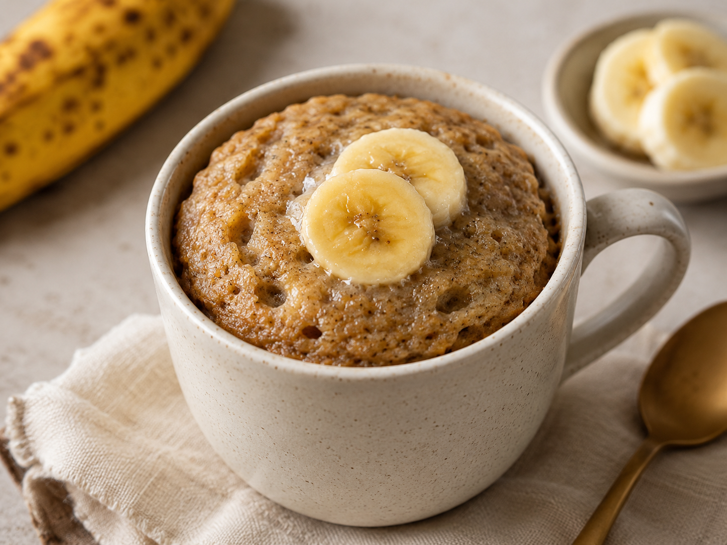 Banana Bread Mug Cake Recipe