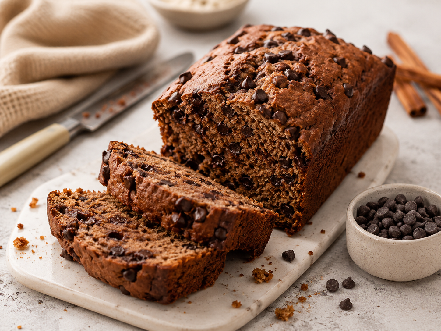 Healthy Pumpkin Banana Bread Recipe