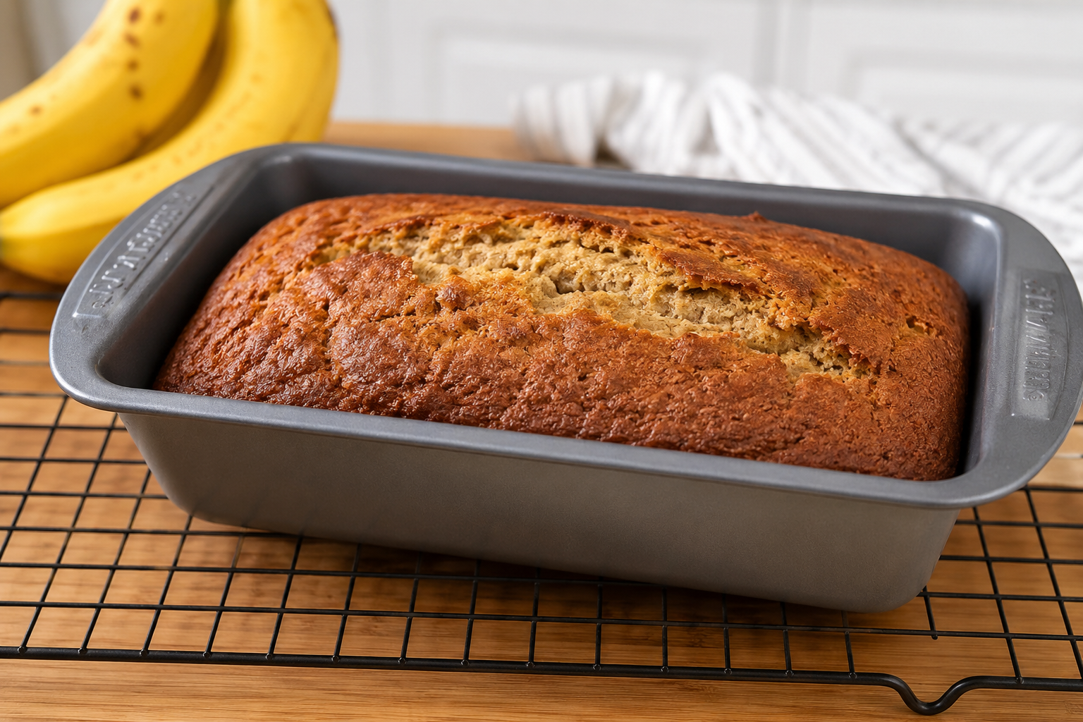 Vegan Banana Bread Recipe (Soft, Moist & Easy to Make)