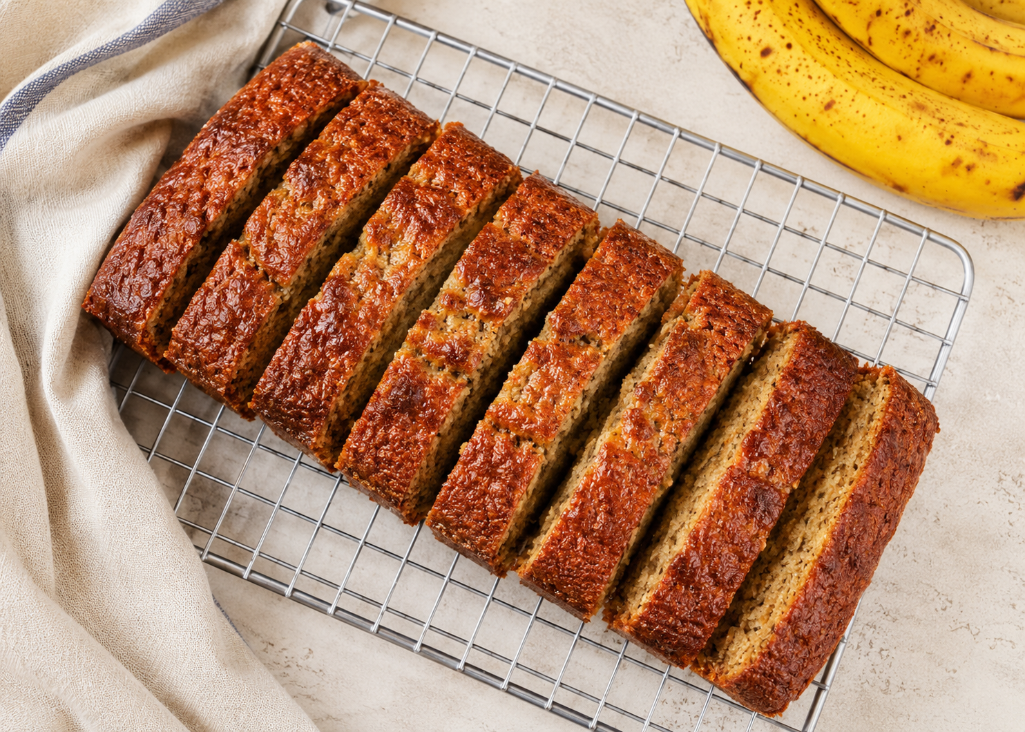 Moist Almond Flour Banana Bread Recipe