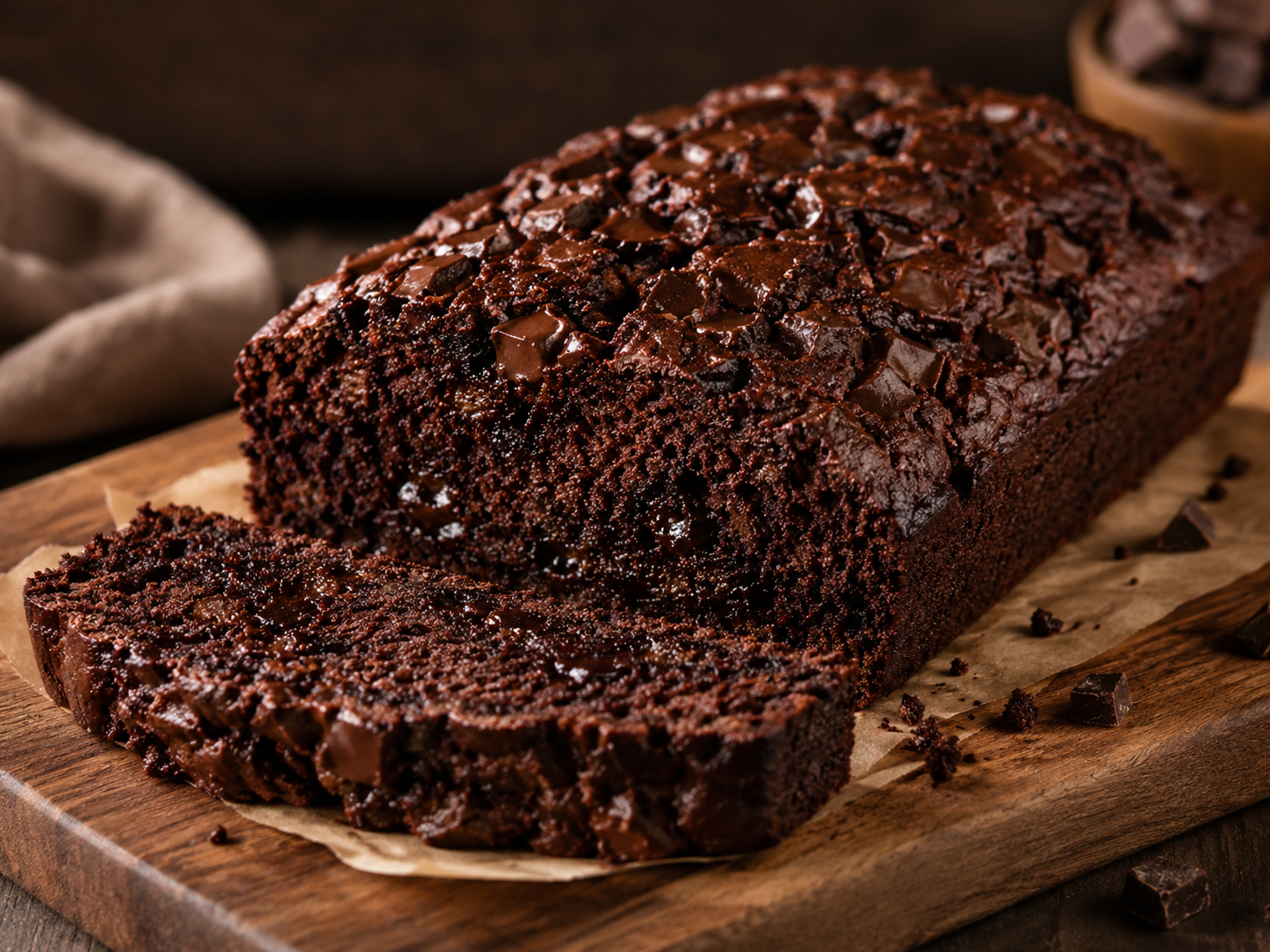 Easy Chocolate Banana Bread Recipe